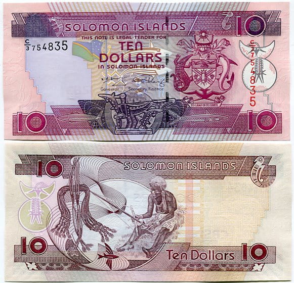 Wyspy Salomona 10 Dolarów 2009 r. UNC