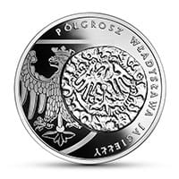 20 zł Ag Historia Monety Polskiej – półgrosz Władysława Jagiełły