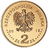 2 zł 2012 r. Polacy ratujący Żydów – rodzina Ulmów, Kowalskich, Baranków