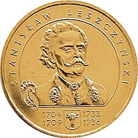 2 zł Poczet królów i książąt polskich: Stanisław Leszczyński (1704-1709; 1733-1736)