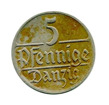5 fenig 1923 r. WMG