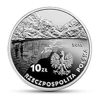 10 zł Ag 150. rocznica urodzin Kazimierza Przerwy-Tetmajera 2015 r.