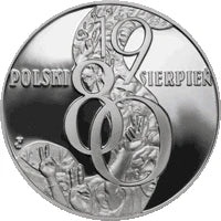 10 zł Ag Polski sierpień 1980 2010 r.