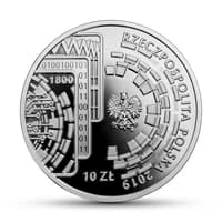 10 zł Ag 100-lecie powstania PKO Banku Polskiego