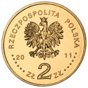 2 zł 2011 r. Miasta w Polsce – Klasztor Franciszkanów w Kaliszu