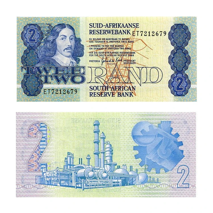 RPA Republika Południowej Afryki 2 Rand 1983 r. UNC