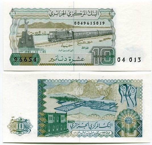 Algieria 10 Dinarów 1983 r. UNC