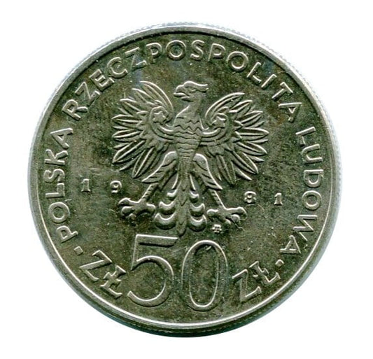 50 złotych Władysław Sikorski 1981 r.