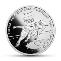 10 zł Ag Polska Reprezentacja Olimpijska PyeongChang