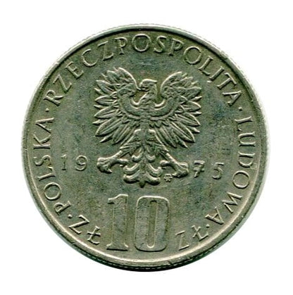 Polska 10 Złotych Bolesław Prus 1975 r.