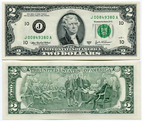 USA 2 Dolary 2003 r. Kansas City J UNC