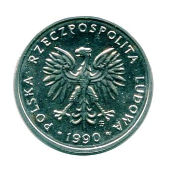 2 złote 1990 r. Rulon