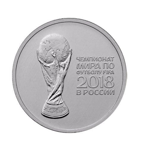 Moneta Rosja 25 Rubli 2018 r. FIFA
