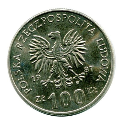 100 zł Kazimierz III Wielki 1987 r.