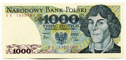 Banknot Polska 1000 zł 1975 r. AP