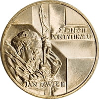 2 zł Jan Paweł II – 25-lecie pontyfikatu