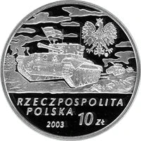 10 zł Ag Generał Broni Stanisław Maczek 2003 r.