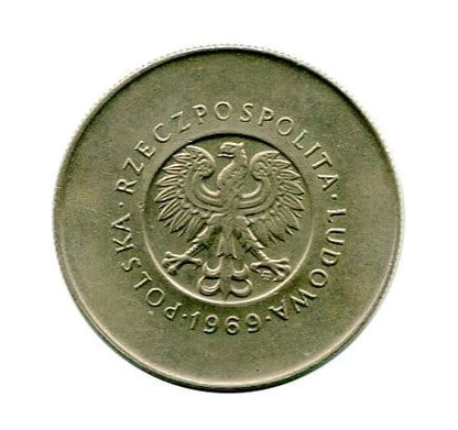 10 złotych Dwudziesta Piąta Rocznica PRL 1969 r.