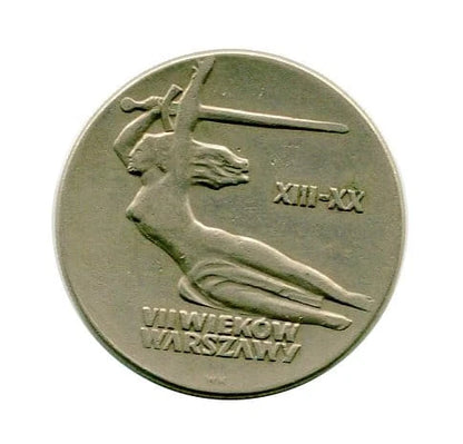 Polska 10 złotych Warszawska Nike 1965 r.