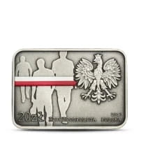 20 zł Ag 35. rocznica zrywu antykomunistycznego w Lubinie 2017 r.
