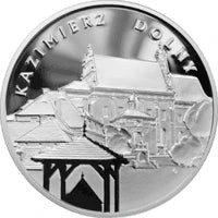 20 zł Ag Zabytki kultury materialnej w Polsce - Kazimierz Dolny 2008 r.