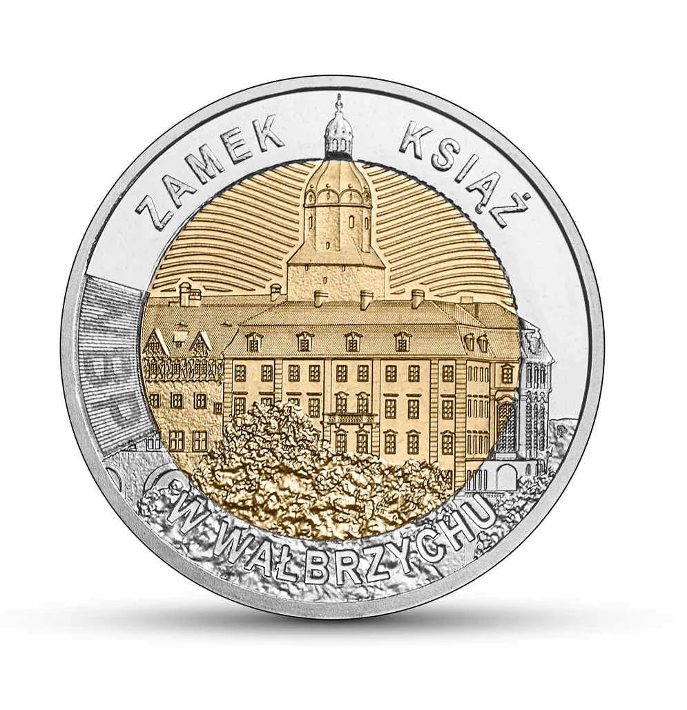 5 zł Odkryj Polskę 2021 r. – Zamek Książ w Wałbrzychu