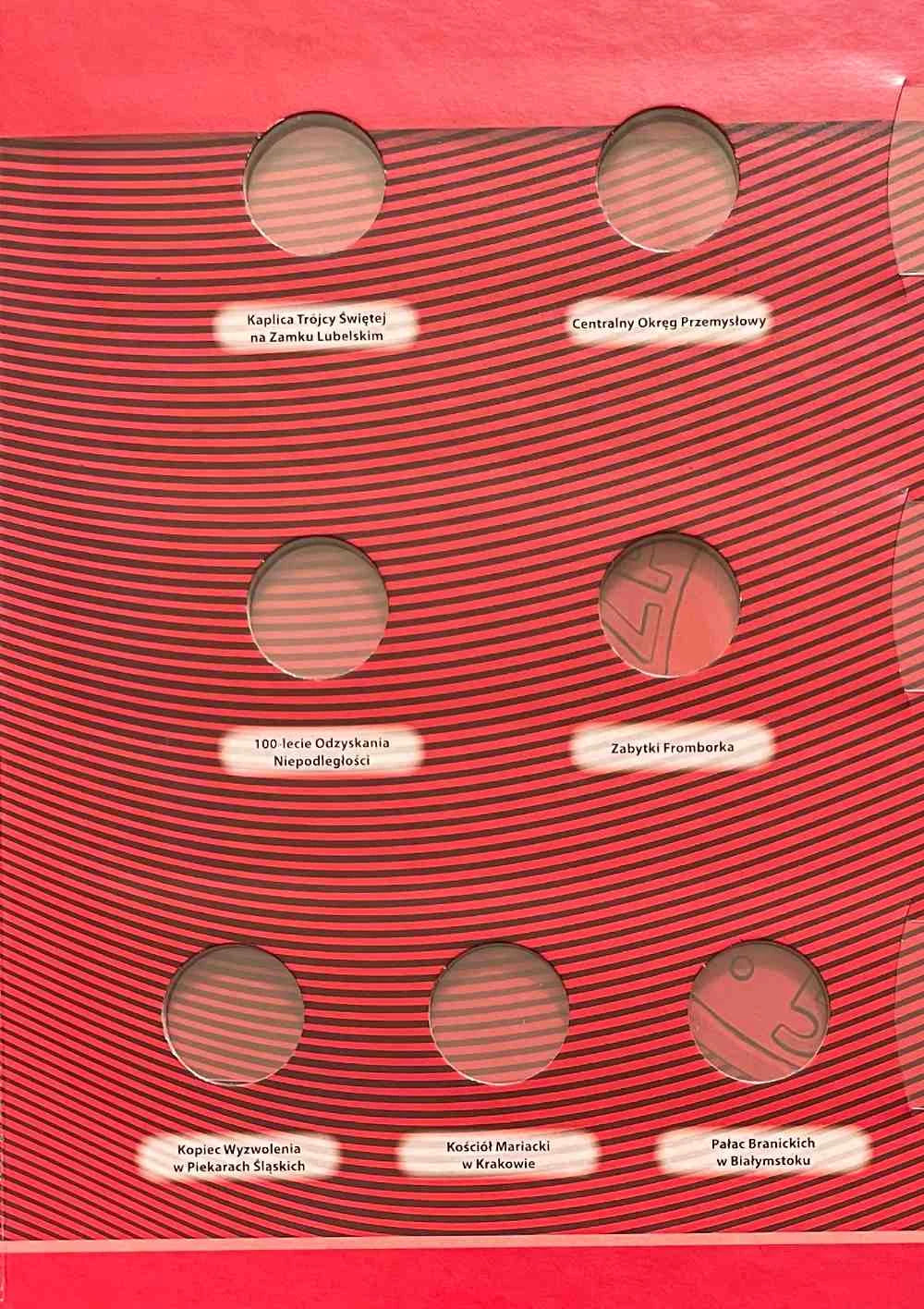 Album Fischer na monety 5 zł Odkryj Polskę 2017 - 2020 r.