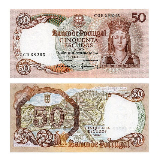 Portugalia 50 Escudos 1964 r. UNC