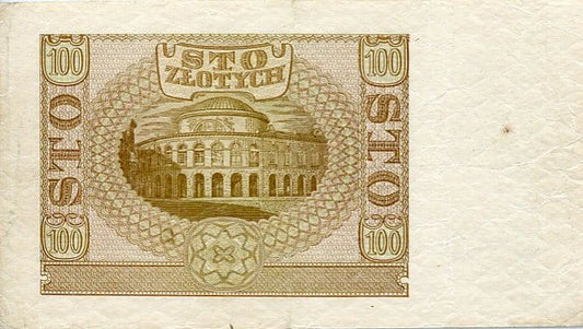 Banknot Polska 100 Złotych 1940 r. D