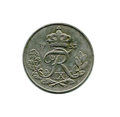 Moneta Dania 10 Ore ( różne roczniki )
