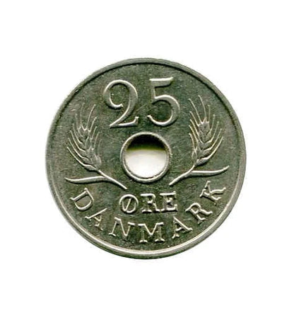 Moneta Dania 25 Ore ( różne roczniki )