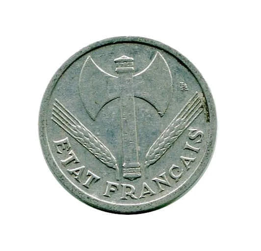 Moneta Francja 1 Franc ( różne roczniki )