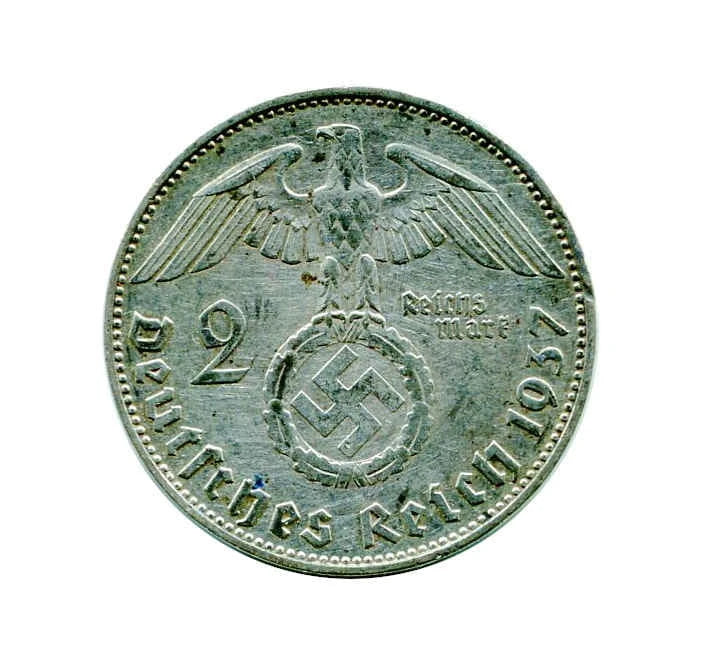 Niemcy 2 Marki 1937 r. Hindenburg J