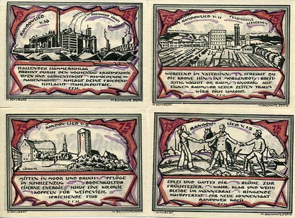 Notgeldy Szczecin Stettin 1921 r. Randow