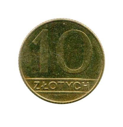 Polska 10 Złotych 1990 r.