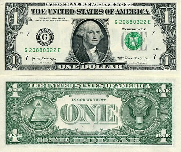 USA 1 Dolar 2017 r. Chicago G UNC