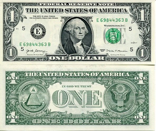 USA 1 Dolar 2017 r. Richmond E UNC