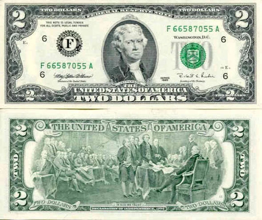 USA 2 Dolary 1995 r. Atlanta F UNC