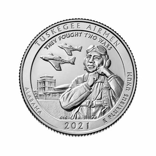 USA Parki 2021 r. 1 x 25c